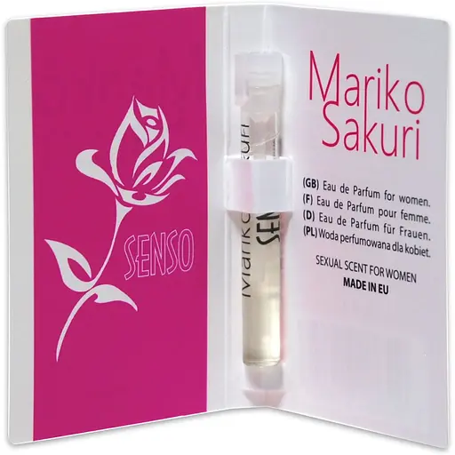 Духи с феромонами для женщин Aurora Mariko Sakuri SENSO, 1 ml - фото 2