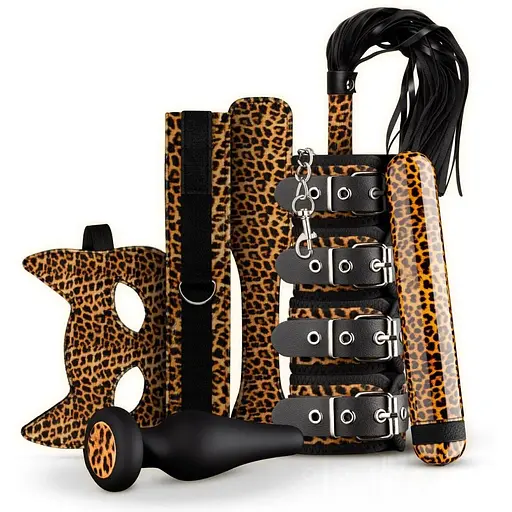 Набір BDSM-аксесуарів Panthra Gato 8-piece set - фото 2