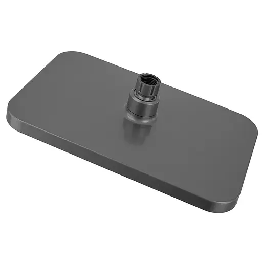 Душевая система с кнопочным переключателем из алюминия Zerix PBI-009-J 4 режима graphite ZX5850, Графит - фото 6