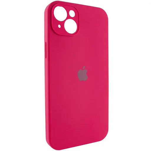 Чехол Epik Silicone Case Full Camera Protective AA для Apple iPhone 15, 6.1 Красный/Rose Red - фото 2