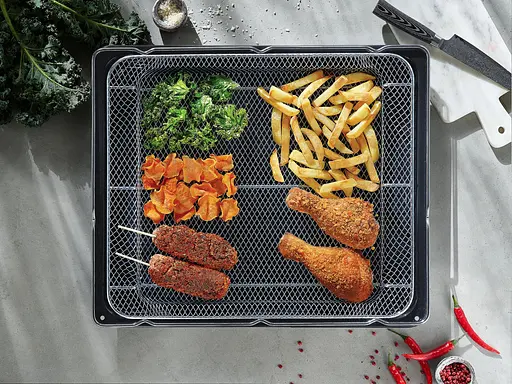 Духовой шкаф электрический Hansa 77 л A+ дисплей конвекция черный - фото 7