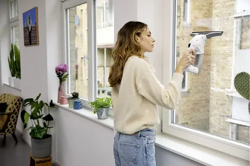 Пылесос оконный Karcher WV 1 Plus автон. работа до 25 мин белый - фото 6