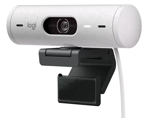 Веб-камера Logitech Brio 500 FullHD Off-White (960-001428) - фото 1
