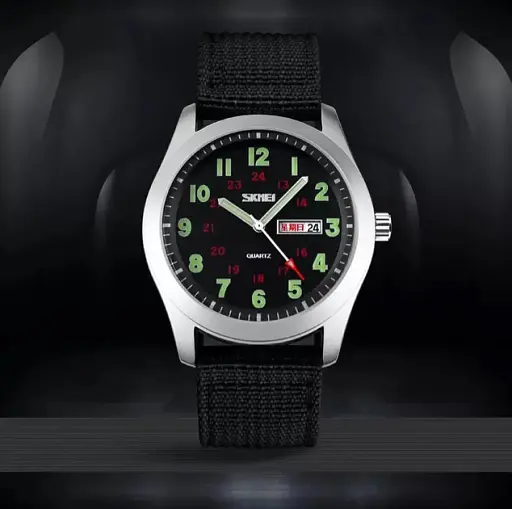 Наручний годинник Skmei 9112 Black, 9112BK (17108) - фото 4