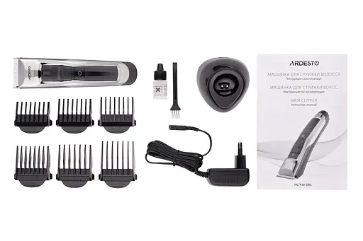 Машинка для стрижки Ardesto HC-Y30-DBS /4.5Вт/черный+металл/дисплей - фото 9