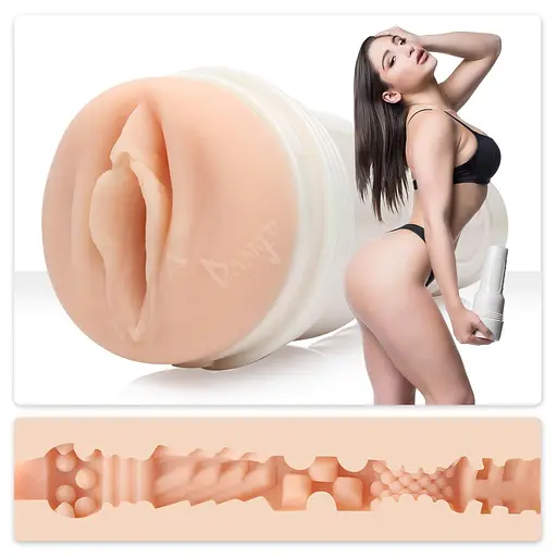 Мастурбатор Fleshlight Girls Abella Danger - Danger, зі зліпком вагіни, дуже ніжний - фото 2