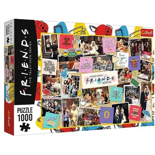 Пазл Trefl Лучшие моменты Друзья коллаж 1000 эл. (10716)