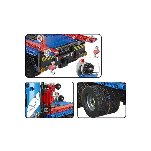 Конструктор дитячий вантажівка 1064 шт на дистанційному керуванні - фото 5