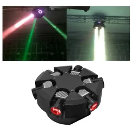 Светодиодная LED голова Big Octopus Head 6x12W (4in1) RGBW