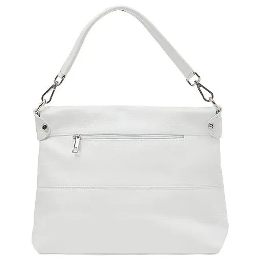 Кожаная женская сумка Virginia Conti 33х23х14 см sum0028625 - фото 4