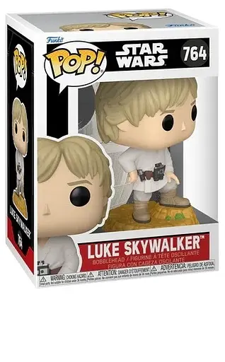 Фигурка Фанко Поп Звездные войны Люк Скайвокер Funko Pop Star Wars Luke Skywalker FP SW LS 764 - фото 3
