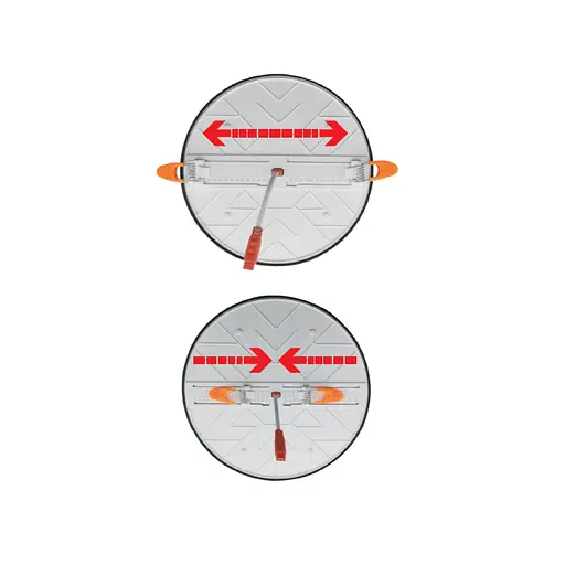 Світильник врізний "HARLEY-16" (з регульованим кріплення) 16W 3000K-6500K чорний - фото 2