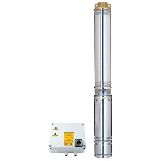 Насос центробежный скважинный DONGYIN 4.0кВт H 126(70)м Q 270(200)л/мин Ø102мм 7771763 - фото 1