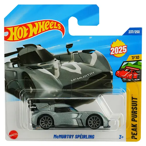Базова машинка Hot Wheels Peak Pursuit McMurtry Speirling сіра (5785) HYW55-N521   