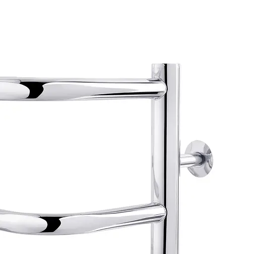 Полотенцесушитель водяной Kroner Каскад скоба ДКС03 600x530/5 CV023857, Хром, нижнее - фото 5