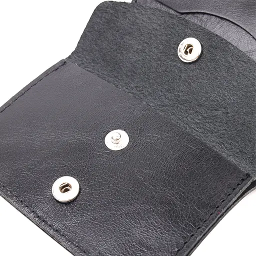 Кожаный портомный унисекс Shvigel 9.3х9.5х1.3 см acs0022800 - фото 5