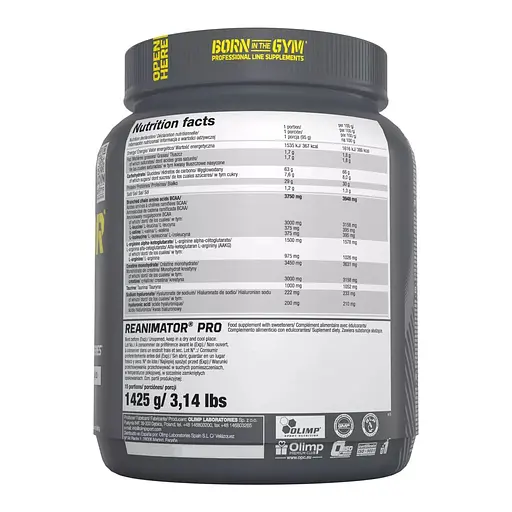 Послетренировочный комплекс Olimp Reanimator Pro, 1.425 кг, Апельсин - фото 2