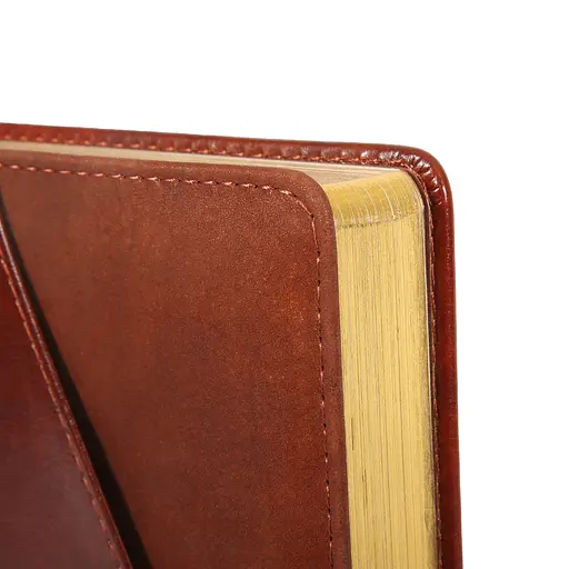 Дневник-деловая записная книжка А5 Leo Planner 2026 Whisky коричневый 368 страниц (252670) - фото 3