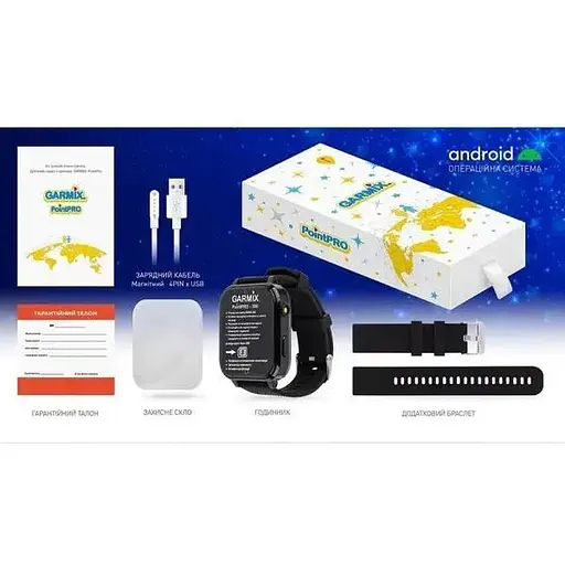 Детские смарт-часы GARMIX PointPro-300 Black GMXPP300-B - фото 4