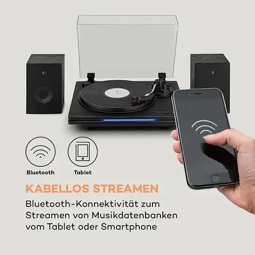 Програвач вінілу Auna TT -Play PLUS 20 Вт (10035273) - фото 8