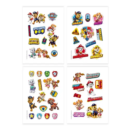 Набор детских временных татуировок Paw Patrol Команда 200435, 4 листа - фото 3