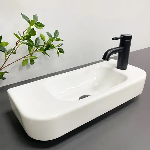 Умивальник VBI Aprilia L white підвісний VBI-015608, Білий - фото 4