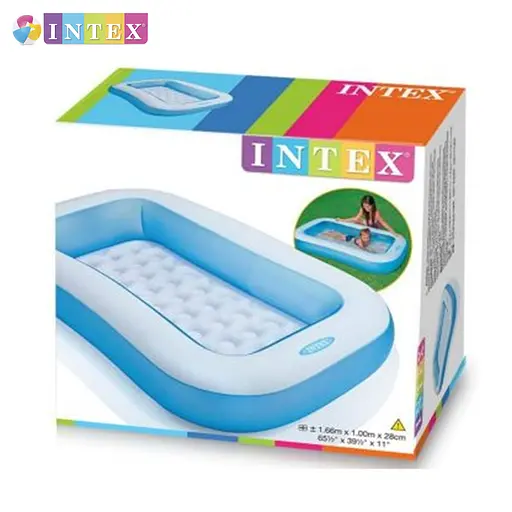 Басейн надувний дитячий Intex 57403 NP 166x100x28 см об'єм 90 л вага 1.8 кг від 2 років - фото 3