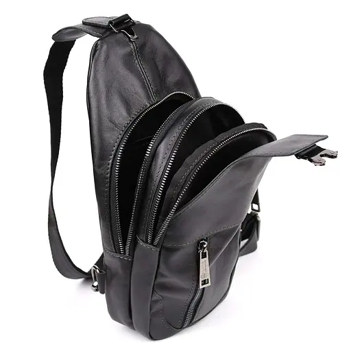 Кожаный мужской рюкзак TARWA 17х7х33.5 см sum0026164 - фото 2