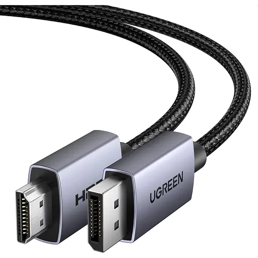 Кабель Ugreen DP125 DisplayPort to HDMI 2.0 4K 3m Black (35843) [140568] - фото 3