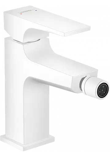 Смеситель для биде Hansgrohe Metropol 32520700 Белый матовый - фото 1