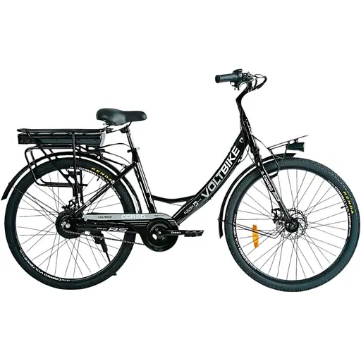 Электровелосипед Corso Volt Bike 26", 350W, 36V 10Ah, стальная рама, с корзиной и багажником, TB-26033