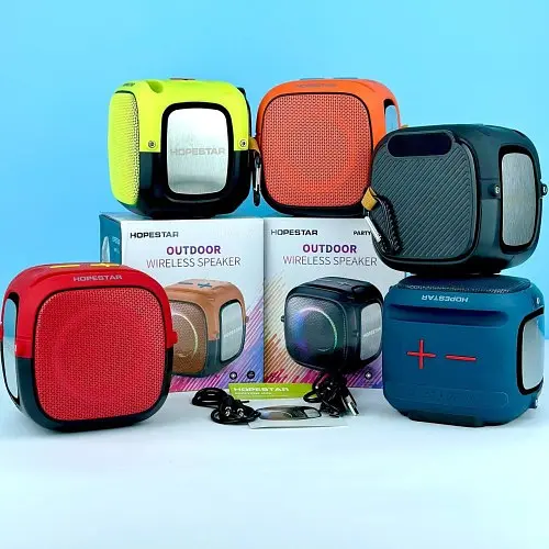 Колонка bluetooth Hopestar PPARTYONE MINI чорний-grey - фото 2
