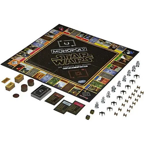 Настольная игра Hasbro Monopoly Game Star Wars Saga Edition SW - фото 3