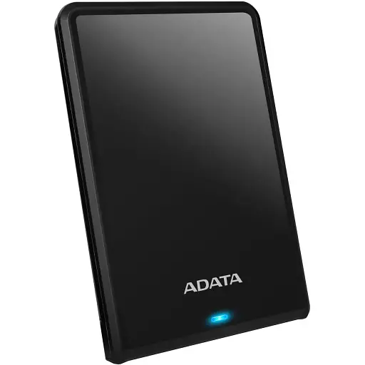 Внешний жесткий диск Adata PHD External 2. 5“ USB 3. 1 DashDrive Classic HV620S 4TB Slim черный - фото 1