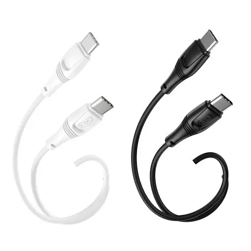 Кабель XO NB-Q239B PD 60W/1 м Zeus Series Type-c to Type-c Черный - фото 1