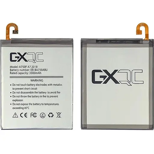 Аккумулятор Samsung GXQC EB-BA750ABU для Samsung A750 A7 (2018)/A105 A10 (2019)/M105 M10