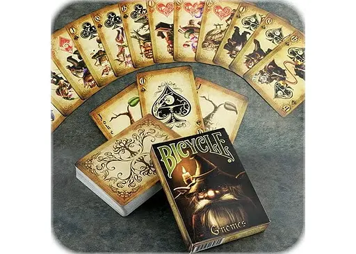Карты игральные United States Playing Card Company Bicycle Gnomes (Special Limited Print Run) (13969) - фото 12