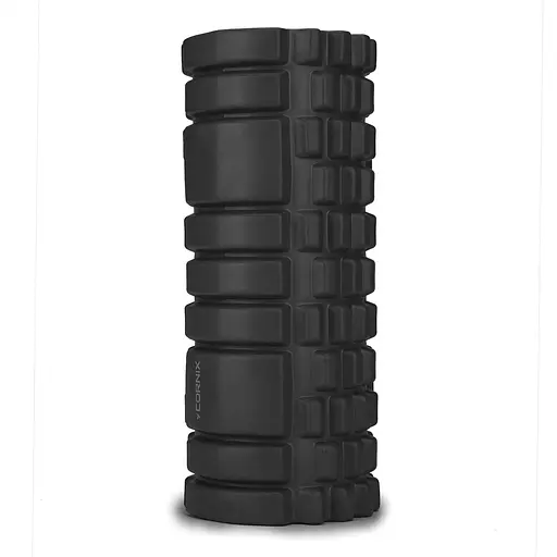 Масажний ролик Cornix EVA 33 x 14 см (валик, ролер) XR-0029 Black - фото 2