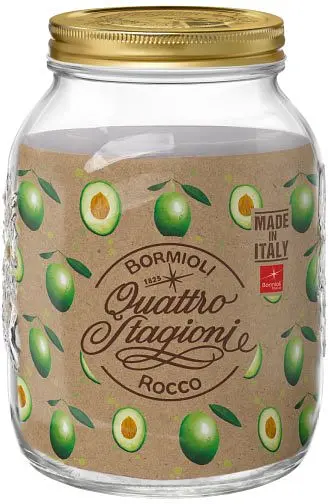 Банка для хранения продуктов Bormioli Rocco Quattro Stagioni, 3 л (357763MDD121990)