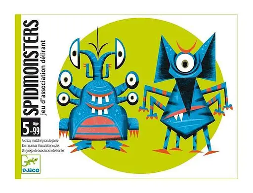Настольная игра Djeco Быстрые монстры (Spidmonsters) (DJ05193)