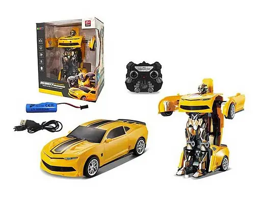 Машина-трансформер на радиоуправлении, звук, англ. реплики