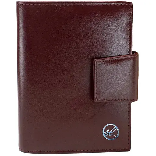 Гаманець жіночий шкіряний Semi Line RFID Dark Red (P8261-2) (DAS303148) - фото 1