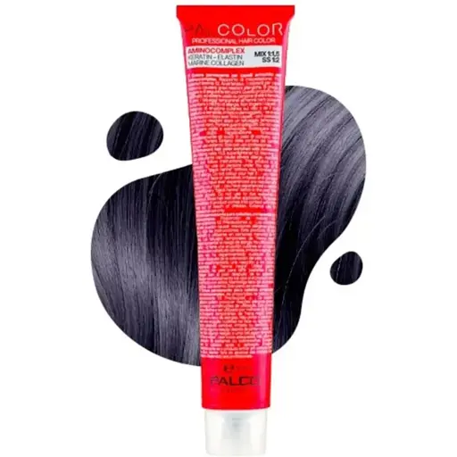 Фарба для волосся Palco 1.0 чорний 100 мл