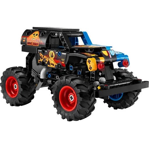 Конструктор LEGO Technic Monster Jam Grave Digger Вогонь і лід 263 деталі (42219) - фото 4