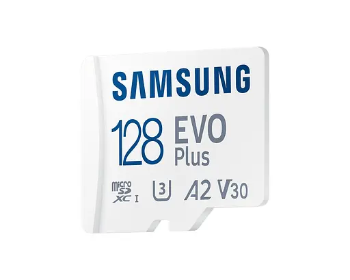 Samsung Мапа пам'яті microSD 128GB C10 UHS-I R130MB/s Evo Plus + SD - фото 3