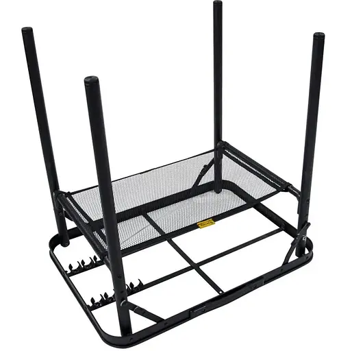 Стол Bo-Camp Garland 60x45 cm Black/Wood look (1404195) (DAS303266) - фото 4