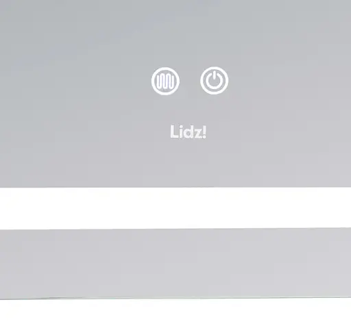 Дзеркало Lidz Kubis (KU2) 700х500 мм, прямокутне, з LED-підсвічуванням Touch, антизапотіванням, димером, регулюванням яскравості LD78LF90448486 - фото 4