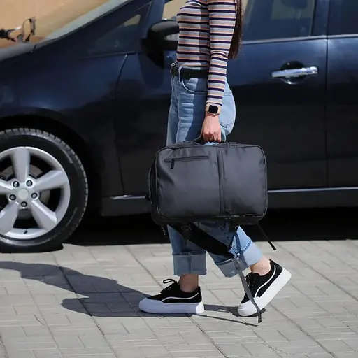 Рюкзак NikiBo Journey 20-30 л черный (30012505-01) - фото 9