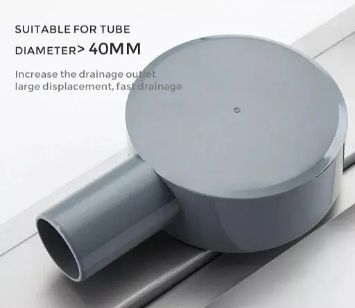 Душевой трап под плитку Gappo 70х600 мм, нержавеющая сталь G86007-4. - фото 7