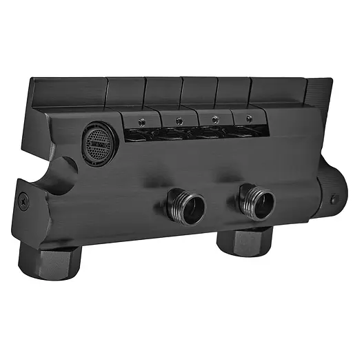 Душева система Armata BCT-009-J Black з кнопковим перемикачем 4 режими CH6510, Чорний матовий - фото 6